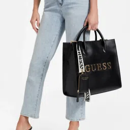 Guess Black Women Tote image 3