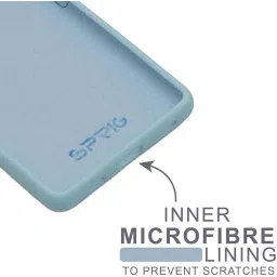 Sprig Liquid Silicone Back Cover for GOOGLE PIXEL 6A (Blue) image 3