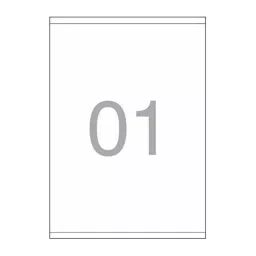 NOVAJET Multipurpose Label 100 Sheets (Single Labels Per A4 Sheet) for Inkjet/Laser Printer image 3