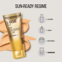 Lakme 9 To 5 Skin Perfect Collection Sun Expert Tint Hint Sunscreen SPF 50 PA +++ - 50 ml image 3