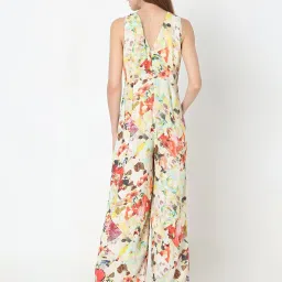 Vero Moda Beige Printed Jumpsuit image 3