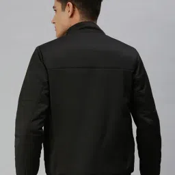 SHOWOFFFF Black Slim Fit Jackets image 2