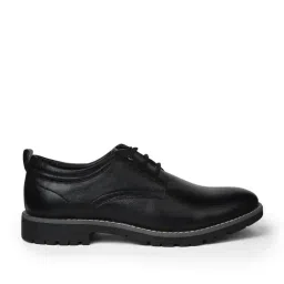 Bata Men's Black Derby Shoes-picture-39