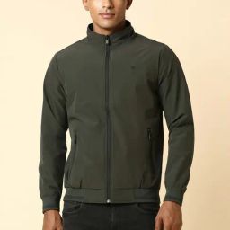 Allen Solly Green Regular Fit Jacket-picture-38