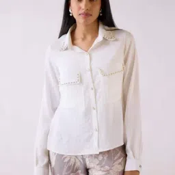 Basanti Kapde aur Koffee Ivory Shirt-picture-11