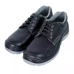Fortune Steel Toe Safety Shoe Double Density Low Ankle Size UK 7 Black Model Times-7-picture-20