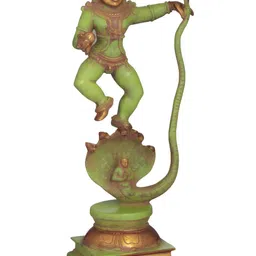 Exotic India Green Religious Idol Showpiece image 2
