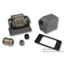 Harting Connector Kits RECTANGULAR HAN-KIT, 6WAY, SCREW, 10330060000-picture-12