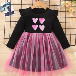 BAESD Girls Printed Fit & Flare Dress-picture-33