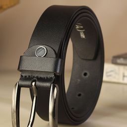 Provogue Men Textured Leather Belt-picture-26
