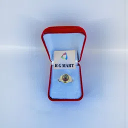 R G MART Unisex Gold-Plated Enamelled Adjustable Finger Ring-picture-39