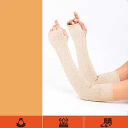 Supersox Women Pack Of 2 Striped Winter Gloves with Reversable image 4