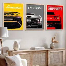 WALLLANE Multicoloured Wood Other Wall Paintings image 5