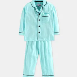 Nite Flite Unisex Kids Blue Night suit-image-98