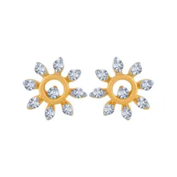 P.C. Chandra Jewellers 18 kt Gold & Diamond Earrings-picture-40