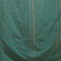 Koskii Rama Green Zariwork (Gold) Banarasi Silk Saree image 4