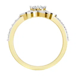 Sparkles 14k (585) Yellow Gold Lab Grown Diamond Rings image 3