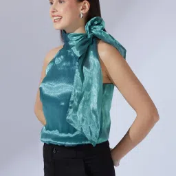 Globus Teal Regular Fit Top image 3