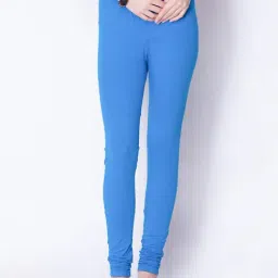 Dollar Missy Blue Cotton Leggings-picture-33