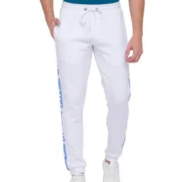 Being Human White Printed Joggers-picture-15