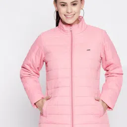 Duke Pink Quilted Jacket-image-46