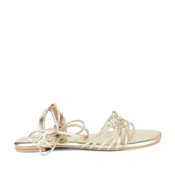 Inc 5 Women's Gold Gladiator Sandals-image-0