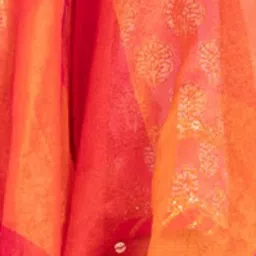 SHAYE Pink Chanderi Embellished Dupatta image 3