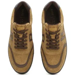 Rare Rabbit Men's ORLA Yellow Sneakers image 3