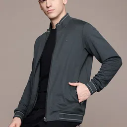 Louis Philippe Mock Collar Long Sleeves Sweatshirt-image-13