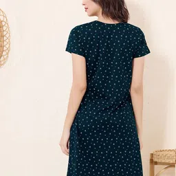 QUIRA Printed Nightdress image 4