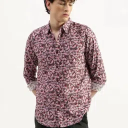 United Colors Of Benetton Pink Regular Fit Printed Shirt-picture-15