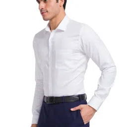 Park Avenue White Regular Fit Shirt image 3
