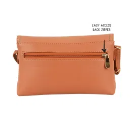 Baggit Orange Large Cross Body Bag image 3