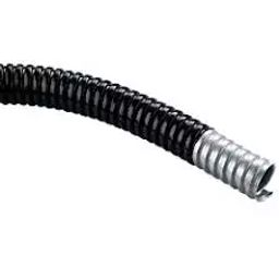 Controlwell Inner Dia 10mm Stainless Steel Galvanised Conduit with Corrugated PVC Cover MSP-09-picture-1