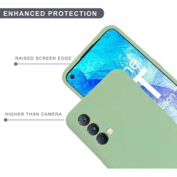 Sprig Liquid Silicone Back Cover for realme GT Master Edition (Green) image 3