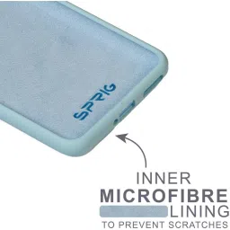 Sprig Liquid Silicone Back Cover for Oneplus Nord 2T 5G (Blue) image 3