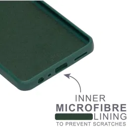 Sprig TPU Matte Back Cover for REALME C55 (Green) image 3