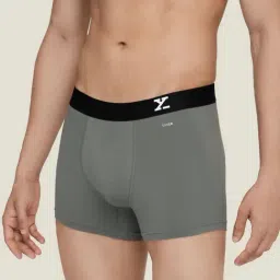 XYXX Azure Blue & Grey Regular Fit Trunks - Pack of 2 image 3