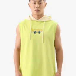 The Souled Store Popeye: Powerhouse Green Regular Fit Graphic Print Sleeveless T-Shirt-image-23