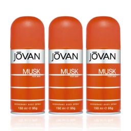 Jovan Musk Deodorant Body Spray for Men - Pack of 3-picture-13