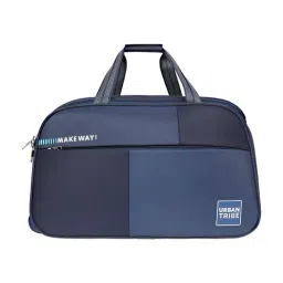 Urban Tribe Blue Novel Medium Duffle Bag-image-83