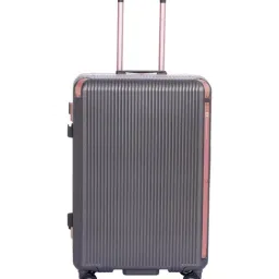 Swiss Military Grey Medium Hard Sided Checked Luggage-image-33