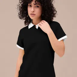 CORSICA Women Polo Collar T-shirt-picture-24