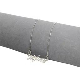 Utkarsh Silver-Plated Quirky Pendants with Chains image 2