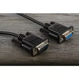 StarTech.com Male 9 Pin D-sub to Female 9 Pin D-sub Serial Cable 3 m PVC, MXT1003MBK image 2