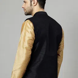 Utsav Fashion Embroidered Woven Nehru Jackets image 4