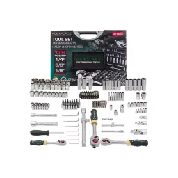 Rock Force Tool Kit Set 4 - 32 mm Head Range 6.35, 9.52 & 12.7 mm (1/4, 3/8 & 1/2 inch), RF-41793-5 (Pack of 179 Pcs)-picture-48