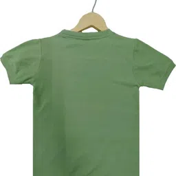Little funky Unisex Green Tshirts image 3