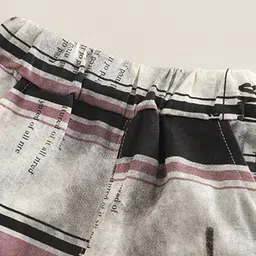 INCLUD Boys Striped T-shirt with Shorts image 4