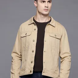 Allen Solly Pure Cotton Denim Jacket-picture-36